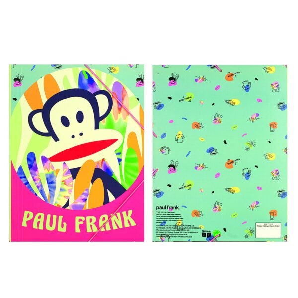 Ντοσιέ Λάστιχο α4 Paul Frank A4 Gim - Τυχαίο-Χρώμα-Σχέδιο-Επιλογή - (12ΤΕΜ) - (50-3039) - Image 3