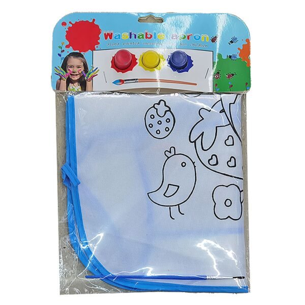 Ποδιά Ζωγραφικής diy με Νερομπογιές 47x37cm JustNote 703221 - Τυχαίο-Χρώμα-Σχέδιο-Επιλογή - (1ΣΕΤ) - (50-3201) - Image 3