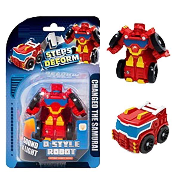 Ήρωας Style Robot-Oxhma με φως & ήχο σε Καρτέλα 13x21x5cm ToyMarkt 913161 - Τυχαίο-Χρώμα-Σχέδιο-Επιλογή - (1ΤΕΜ) - (71-3141) - Image 3