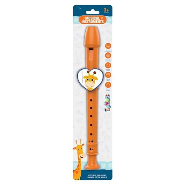 Φλογέρα 28cm με Καρδιά Ζωάκι σε Καρτέλα 9x40cm ToyMarkt 96148 - Τυχαίο-Χρώμα-Σχέδιο-Επιλογή - (1ΤΕΜ) - (76-128) - Image 3
