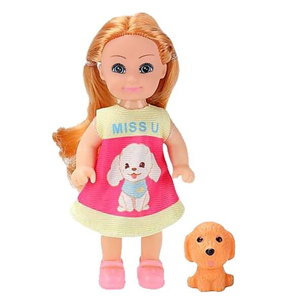 Κούκλα 11cm & Ζωάκι pet 8x16x4cm ToyMarkt 98249 - Τυχαίο-Χρώμα-Σχέδιο-Επιλογή - (1ΤΕΜ) - (78-229) - Image 3