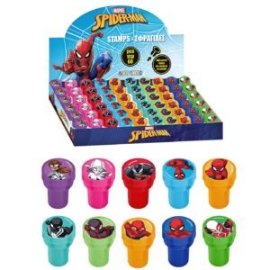 Σφραγίδα Spiderman 10 Σχέδια Spiderman 000500934 - (60ΤΕΜ) - (50-2611)