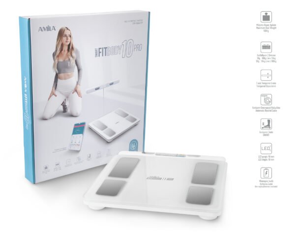 Ζυγαριά Smart Fit Body 10 PRO - Λευκό 95362 - Image 5