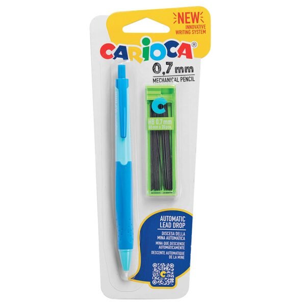 Μηχανικό Μολύβι με Μύτες 0,7mm Μύτες 0,7mm Carioca 40288 - Τυχαίο-Χρώμα-Σχέδιο-Επιλογή - (1ΣΕΤ) - (60-824) - Image 3