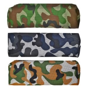 Κασετίνα Βαρελάκι Army 19x5x4cm JustNote 702957 - (12ΤΕΜ) - (50-2937)
