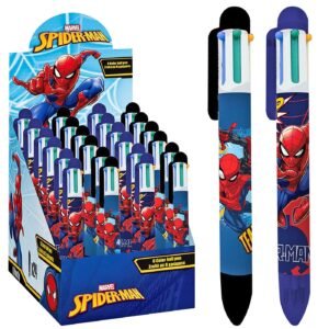 Στυλό 6 Χρωμάτων Spiderman Spiderman - (24ΤΕΜ) - (50-3064)