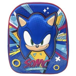 Τσάντα Πλάτης Νηπίου Sonic 3d 31cm Sonic - (1ΤΕΜ) - (50-3114)