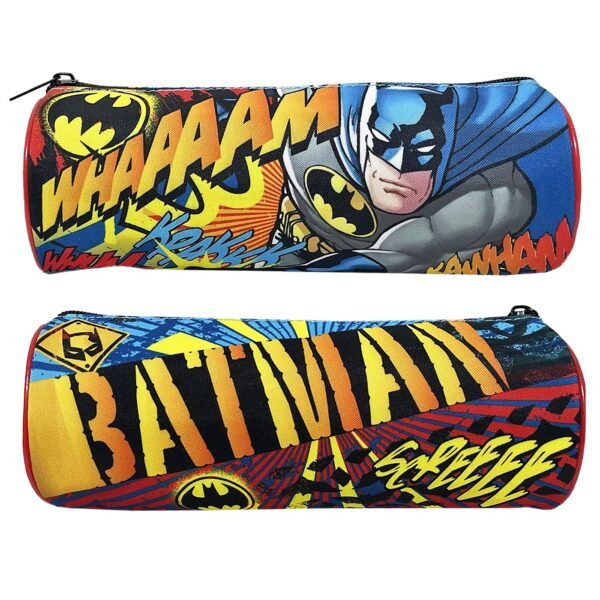 Κασετίνα Βαρελάκι Batman 23x8cm Warner Bros - (1ΤΕΜ) - (50-3123)