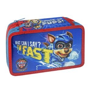 Κασετίνα Γεμάτη Τριπλή paw Patrol 19,5x12,5x7cm Paw Patrol 1004E-2219 - (1ΤΕΜ) - (50-3145)
