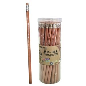 Μολύβι με Γόμα Ξύλινο eco σετ=50τεμ 20cm JustNote 703403 - (1ΣΕΤ) - (50-3383)