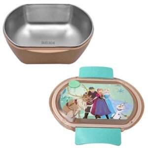 Δοχείο Φαγητού Stainless Steel & Πλαστικό pp 680ml Frozen 16,5x6,5x15cm 680ml Gim 551-43267 - (1ΤΕΜ) - (50-3498)