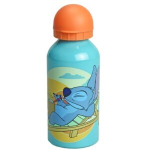 Παγούρι Αλουμινίου 400ml Lilo & Stitch 17x6,5cm 400ml Gim 552-03229 - (1ΤΕΜ) - (50-3505)