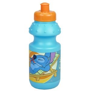 Παγούρι Πλαστικό pp, 350ml Lilo & Stitch 18,5x6,5cm 350ml Gim 552-03235 - (1ΤΕΜ) - (50-3506)