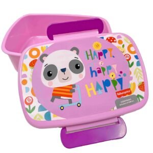 Δοχείο Φαγητού Πλαστικό pp 900ml Panda Fisher Price 17,5x7x13cm 900ml Gim 571-68265 - (1ΤΕΜ) - (50-3512)