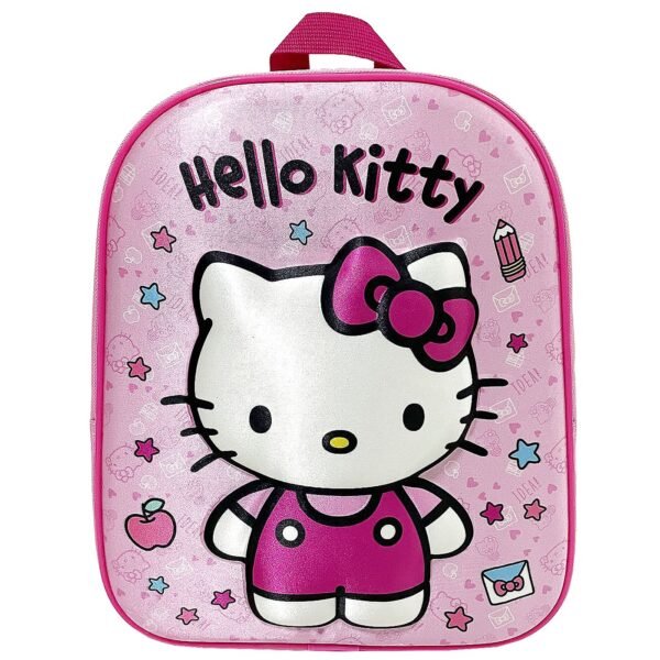 Τσάντα Πλάτης Νηπίου Hello Kitty 3d 31cm Hello Kitty 1000EVA31-4230 - (1ΤΕΜ) - (50-3514)