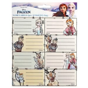 Ετικέτες Frozen σετ=2φύλλα 16 Ετικέτες 15x20cm Gim 771-80846 - (20ΣΕΤ) - (50-3529)