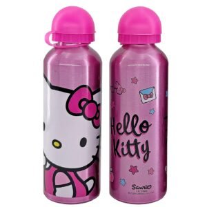 Παγούρι Μεταλλικό Hello Kitty 500ml 21x6,5cm 500ml Hello Kitty - (1ΤΕΜ) - (50-3543)