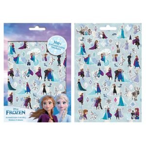 Μπλοκ με 300 Αυτοκόλλητα Frozen 21,5x14,5cm Disney - (6ΤΕΜ) - (6-694)