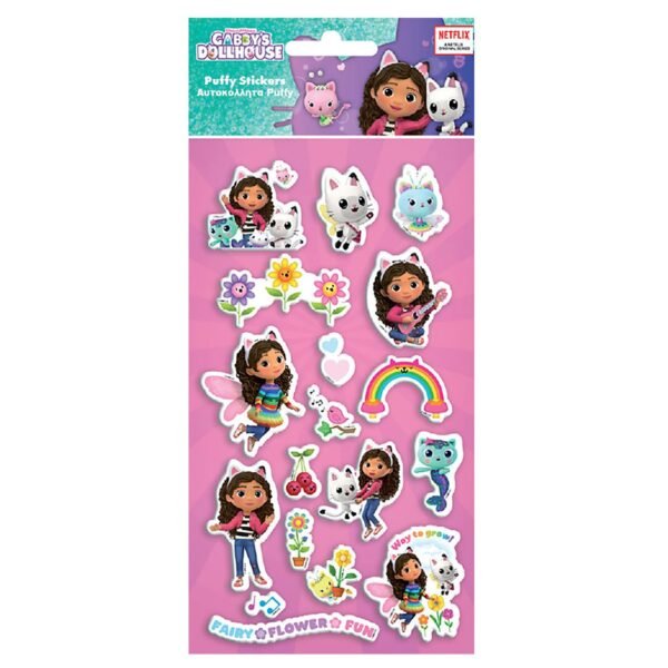 Αυτοκόλλητα Gabbys Dollhouse 22x10cm Gabbys Dollhouse 000574007 - (12ΤΕΜ) - (6-716)
