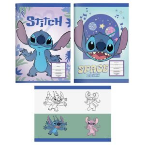 Τετράδιο Καρφίτσα 40φ Lilo & Stitch 25χ17cm Stitch 000564978 - (12ΤΕΜ) - (84-356)