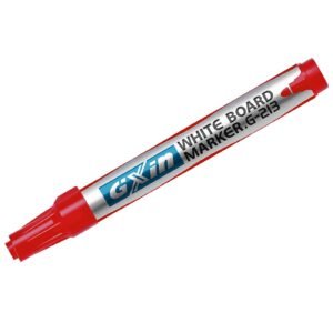 Μαρκαδόρος Ασπροπίνακα Gxin JustNote 80871 - Κόκκινο - (12ΤΕΜ) - (60-851)