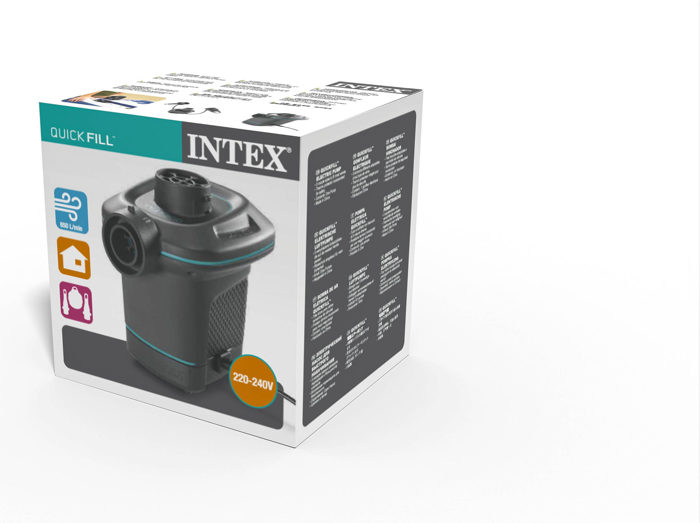 Τρόμπα INTEX Quick-Fill™ AC 650L 66640 - Image 5
