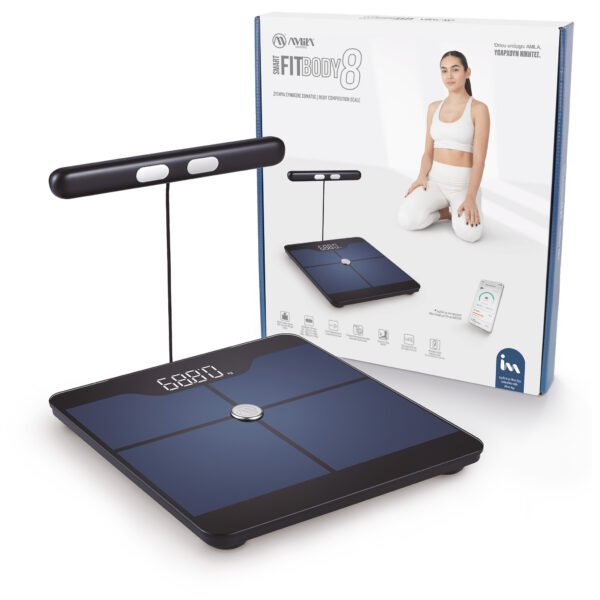 Ζυγαριά Smart Fit Body 8 - Μαύρο 95364 - Image 5