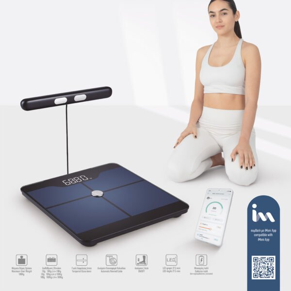 Ζυγαριά Smart Fit Body 8 - Μαύρο 95364 - Image 6