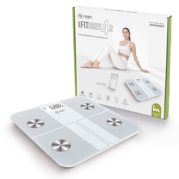 Ζυγαριά Smart Fit Body 4R - Λευκό 95363 - Image 4