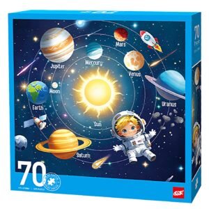 Παζλ 70 τεμ Διάστημα 25x25x5cm ToyMarkt 891904 - (1ΤΕΜ) - (69-1884)