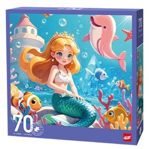 Παζλ 70 τεμ Γοργόνα 25x25x5cm ToyMarkt 891905 - (1ΤΕΜ) - (69-1885)