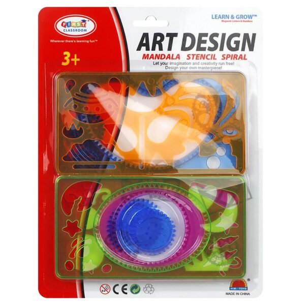 Γεωμετρικά Σχήματα Art Design 22x29x1.5cm ToyMarkt 913616 - (1ΤΕΜ) - (71-3596)
