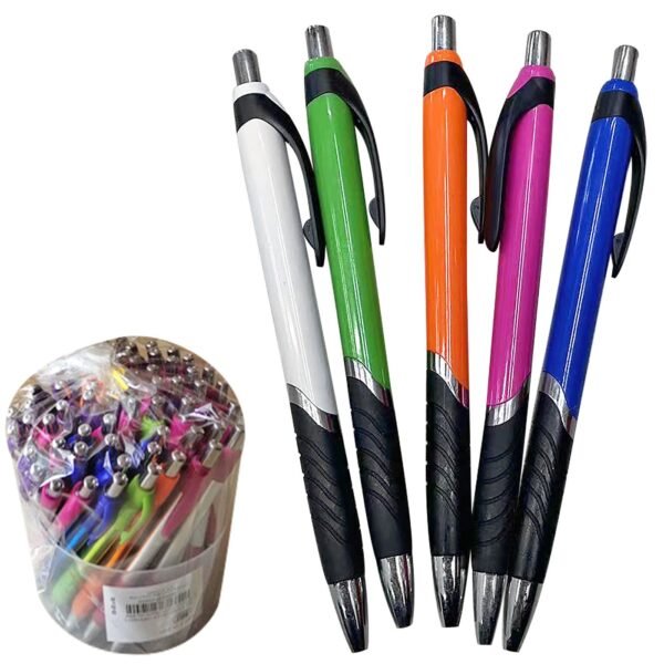 Στυλό Κλιπ με Λάστιχο JustNote 8075 - (60ΤΕΜ) - (60-55)