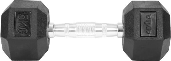 Αλτήρας Εξάγωνος Rubber Cover Class A - 5,0Kg 84765 - Image 3