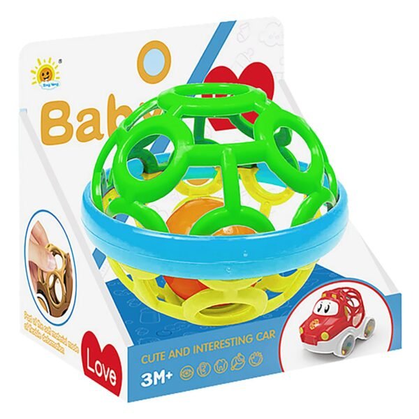Μπεμπέ Μπάλα-Κουδουνίστρα 12cm 12x12x10cm ToyMarkt 941127 - (1ΤΕΜ) - (74-1107) - Image 3