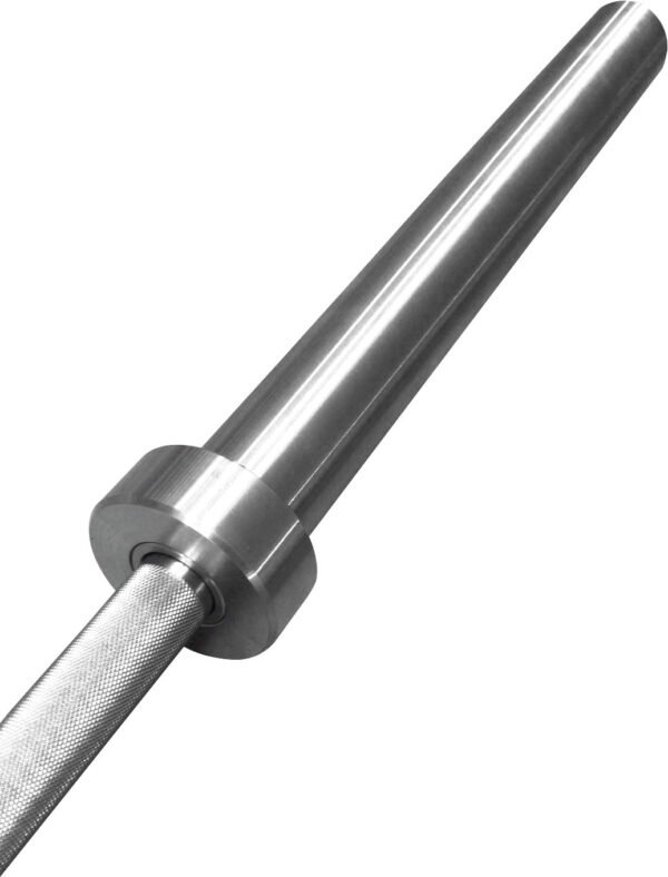 Ολυμπιακή Μπάρα 220cm 20Kg 1500LBS 8 Ρουλεμάν 29mm Aνοξείδωτη 80028 - Image 4
