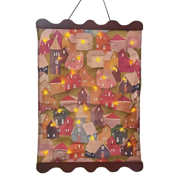 Παράσταση Πάνινη Κρεμαστή με LED 78x51cm Xmasfest 1134026 - Τυχαίο-Χρώμα-Σχέδιο-Επιλογή - (1ΤΕΜ) - (93-4006)