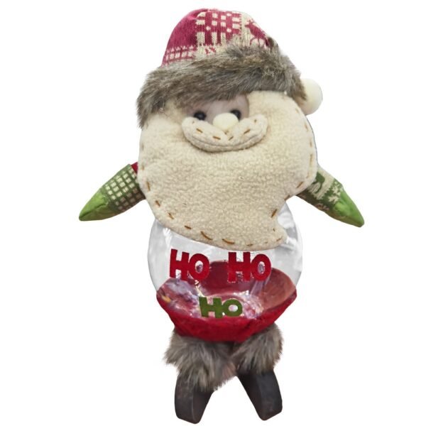 Άγιος Φιγούρα Βάζο Γλυκών με Πόδια 32x ø12cm Xmasfest 1133734 - (1ΤΕΜ) - (93-3714)