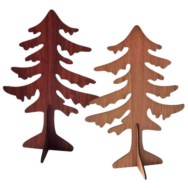 Δέντρο Ξύλινο Επιτραπέζιο 20x14cm Xmasfest 1133655 - Τυχαίο-Χρώμα-Σχέδιο-Επιλογή - (12ΤΕΜ) - (93-3635)