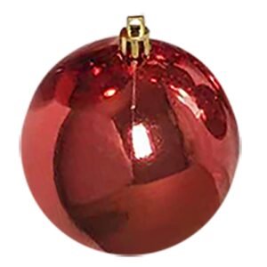 Μπάλα Γυαλιστερή πακ=6τεμ φ8 ø8cm Xmasfest 1131712 - Κόκκινο - (1ΠΑΚ) - (93-1692)