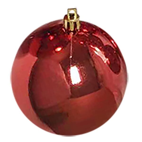 Μπάλα Γυαλιστερή πακ=6τεμ φ8 ø8cm Xmasfest 1131712 - Κόκκινο - (1ΠΑΚ) - (93-1692)