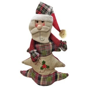 Άγιος Πάνινος Δέντρο Καρώ 65x30cm Xmasfest 1133729 - (1ΤΕΜ) - (93-3709)