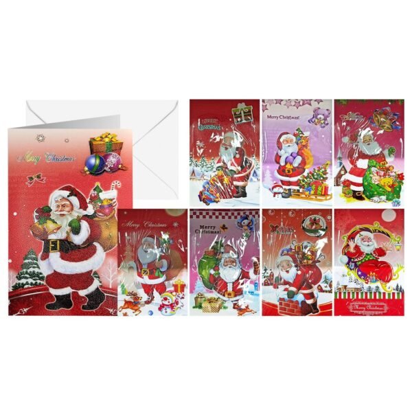 Κάρτα Χριστουγέννων με Φάκελο Κάρτα:26x21cm Xmasfest 113242 - Τυχαίο-Χρώμα-Σχέδιο-Επιλογή - (12ΤΕΜ) - (93-222)