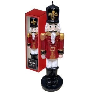 Κερί Καρυοθραύστης Χριστουγέννων 20x7cm Xmasfest 1133844 - (1ΤΕΜ) - (93-3824)