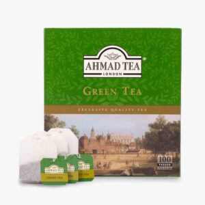 Ahmad Tea Green Πράσινο Τσάι 100 Φακελάκια