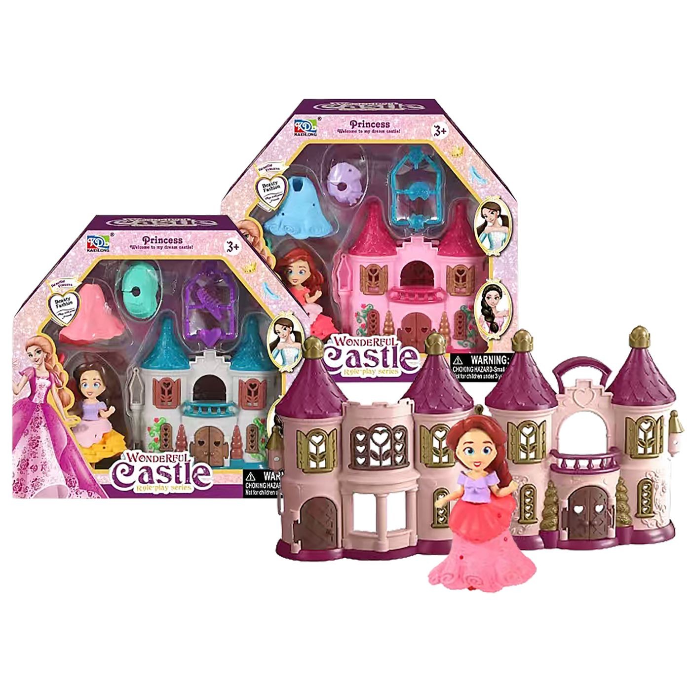 Μικρό Κάστρο Wonderful Castle 20x18x7cm ToyMarkt 971337 - Τυχαίο-Χρώμα-Σχέδιο-Επιλογή - (1ΤΕΜ) - (77-1317)