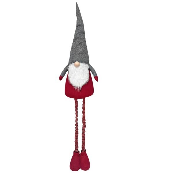 Άγιος Νάνος Γίγας με Γκρι Σκούφο 180cm Xmasfest 1133323 - (1ΤΕΜ) - (93-3303)