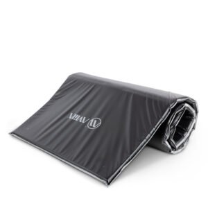 Στρώμα ασκήσεων PE 180x60x2,5 cm – Μαύρο 44209