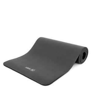 Στρώμα Γυμναστικής Plura NBR 100kg 183x60x1,5cm - Μαύρο 81722