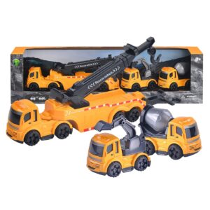 Γερανός Οδικής Βοήθειας Friction με 2 Δομικά 42x11x7cm ToyMarkt 902386 - (1ΤΕΜ) - (70-2366)